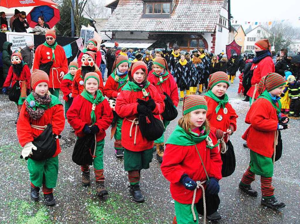 Impressionen vom Binzener Fasnachtsumzug