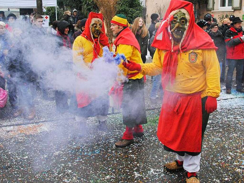 Impressionen vom Binzener Fasnachtsumzug