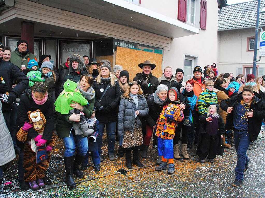 Impressionen vom Binzener Fasnachtsumzug