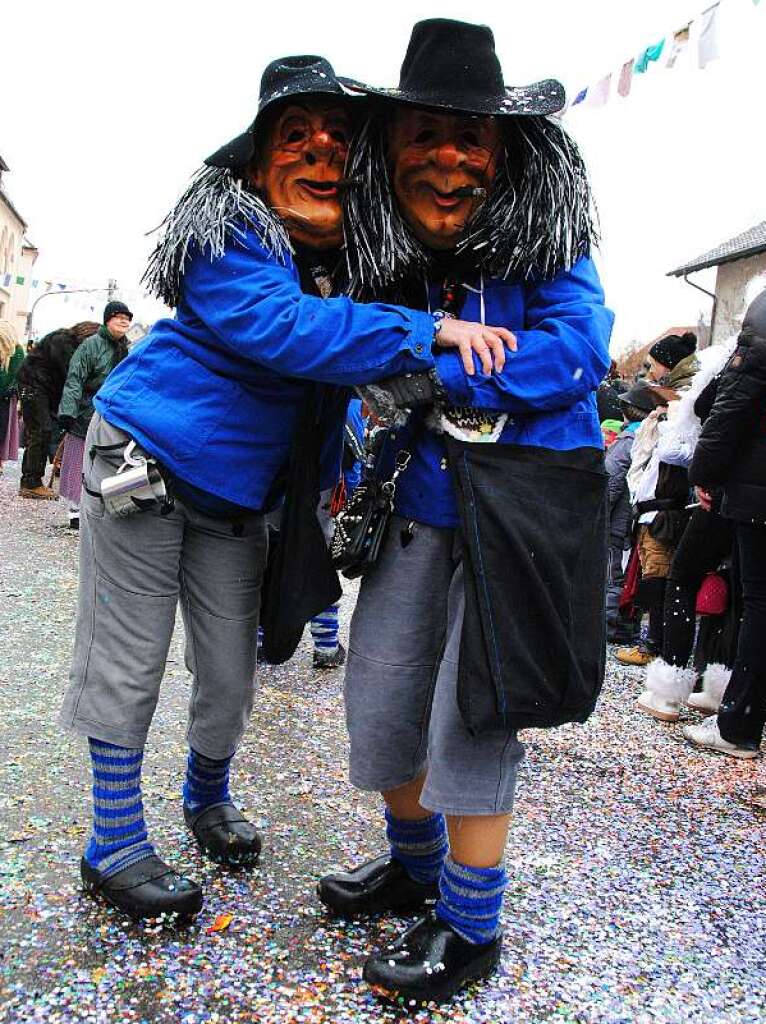 Impressionen vom Binzener Fasnachtsumzug