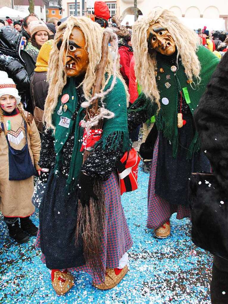 Impressionen vom Binzener Fasnachtsumzug