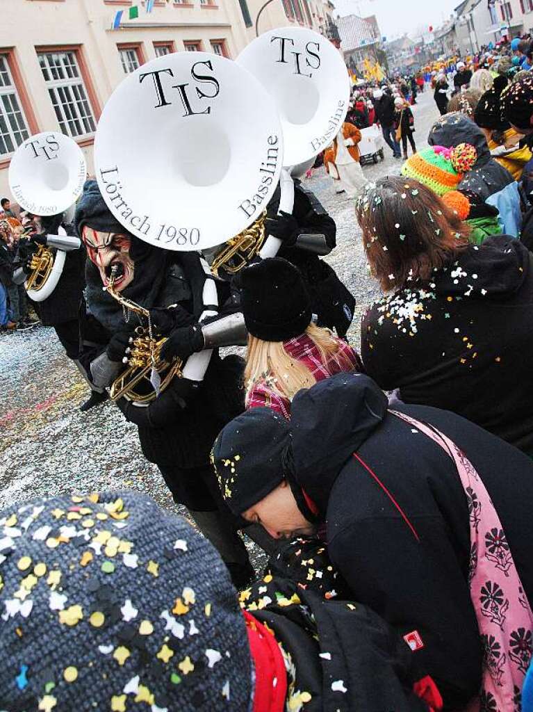 Impressionen vom Binzener Fasnachtsumzug