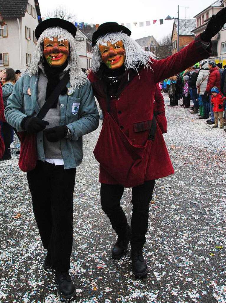 Impressionen vom Binzener Fasnachtsumzug