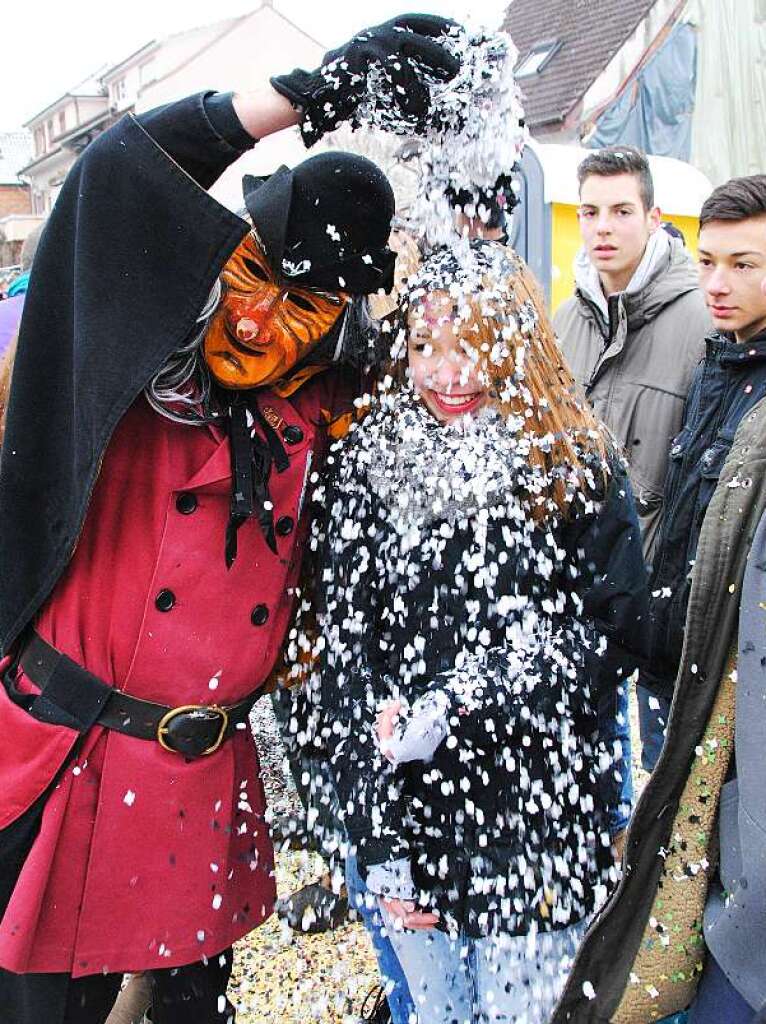 Impressionen vom Binzener Fasnachtsumzug