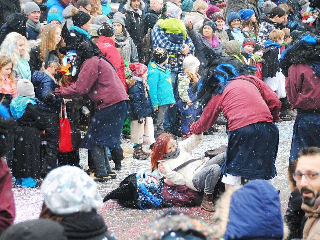 Impressionen vom Binzener Fasnachtsumzug