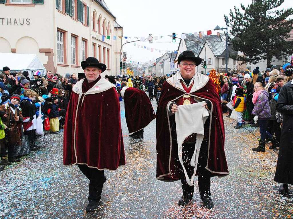 Impressionen vom Binzener Fasnachtsumzug