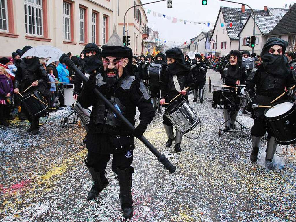 Impressionen vom Binzener Fasnachtsumzug