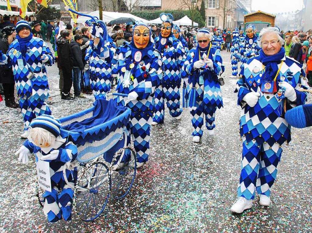 Impressionen vom Binzener Fasnachtsumzug