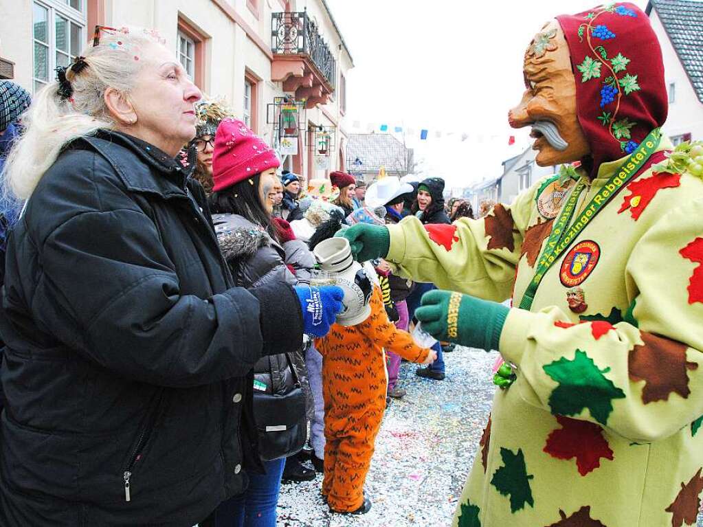 Impressionen vom Binzener Fasnachtsumzug