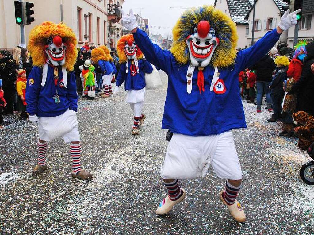 Impressionen vom Binzener Fasnachtsumzug