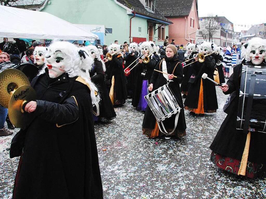 Impressionen vom Binzener Fasnachtsumzug