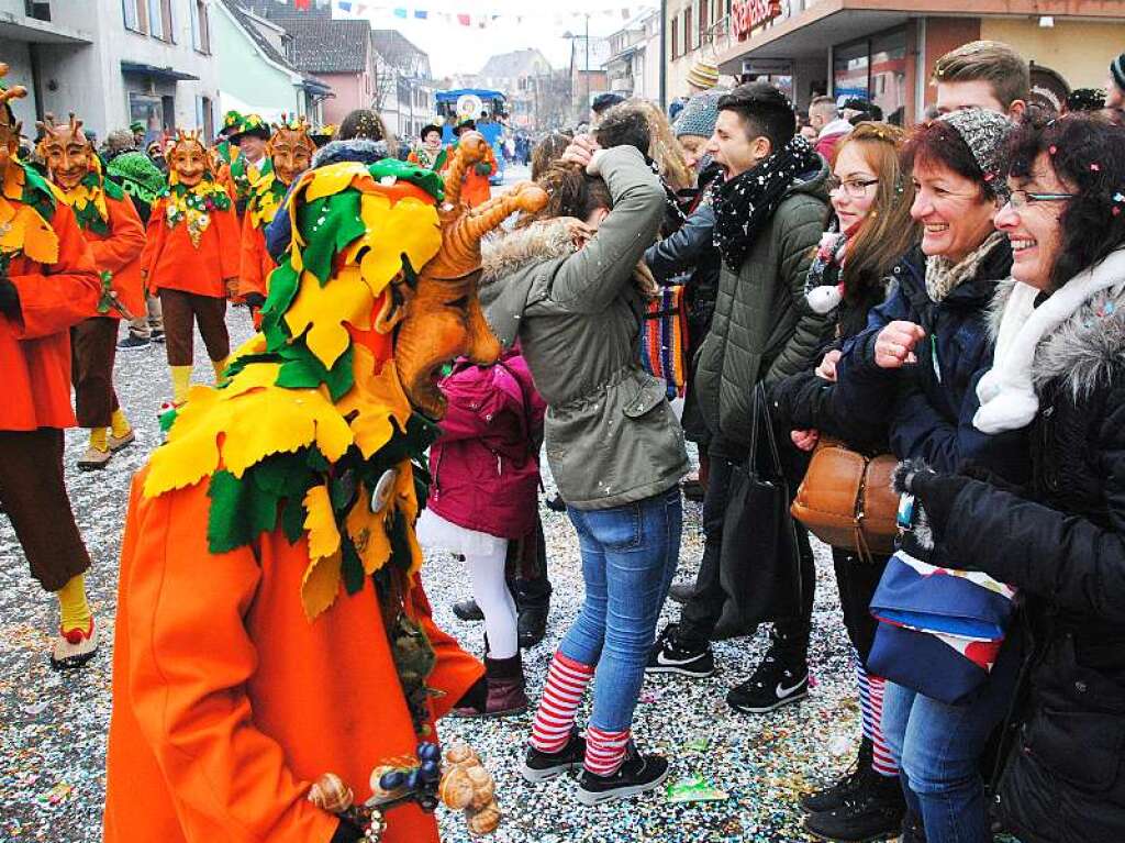 Impressionen vom Binzener Fasnachtsumzug