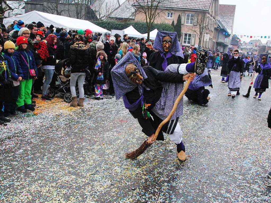 Impressionen vom Binzener Fasnachtsumzug