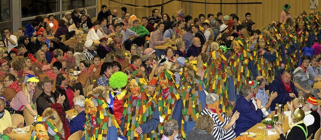 Der diesjhrige Zunftabend der Grafhus...nsatz zum Vorjahr wieder traditionell.  | Foto: Seifried/Dieckmann