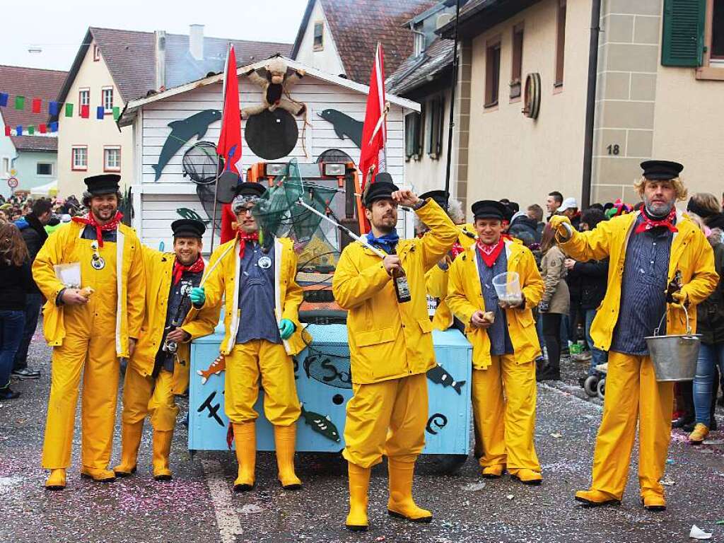 Impressionen vom Narrenumzug in Merdingen