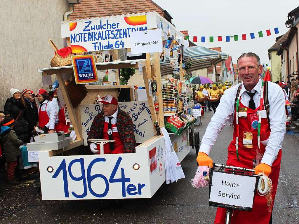 Impressionen vom Narrenumzug in Merdingen