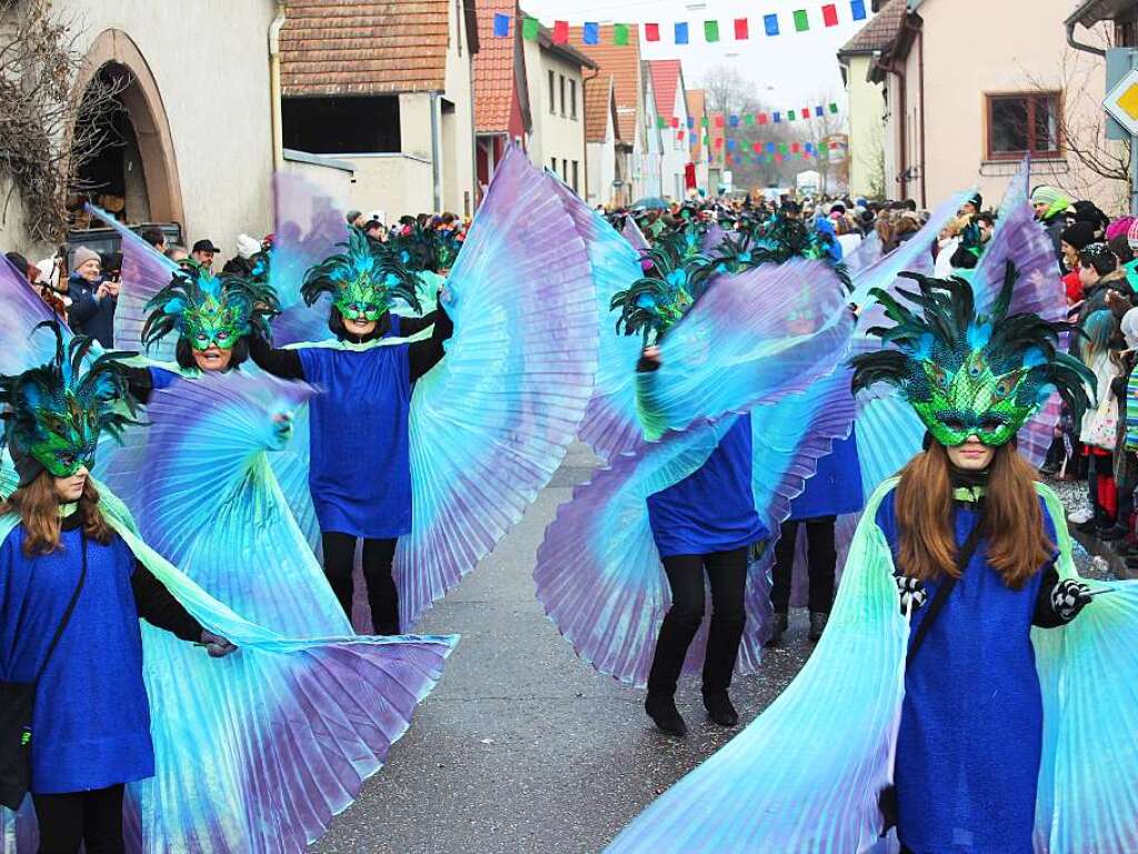 Impressionen vom Narrenumzug in Merdingen