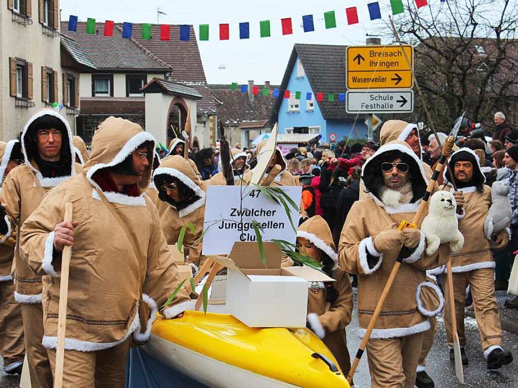 Impressionen vom Narrenumzug in Merdingen