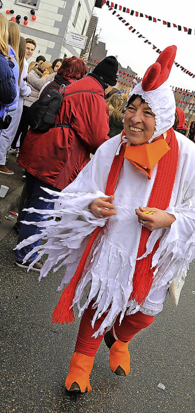 Der Orschweier Hahn war los.  | Foto: Sandra Decoux-Kone