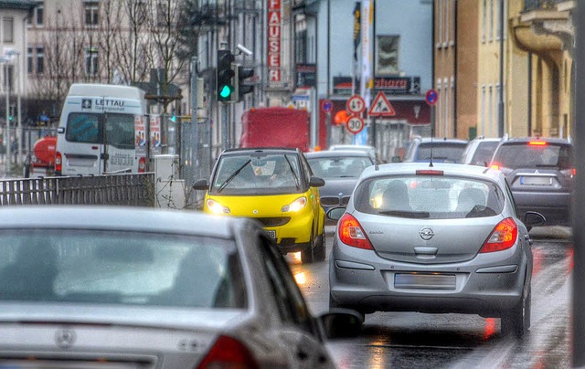 Verkehr versucht Lrm: Der Lrmaktionsplan zwingt zum Handeln.   | Foto: Barbara Ruda