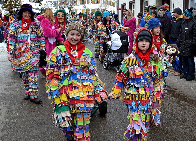 <Text>Die Lumpenmnnle aus Hlzlebruck...e haben ihren Ursprung im Ort. </Text>  | Foto: Liane Schilling