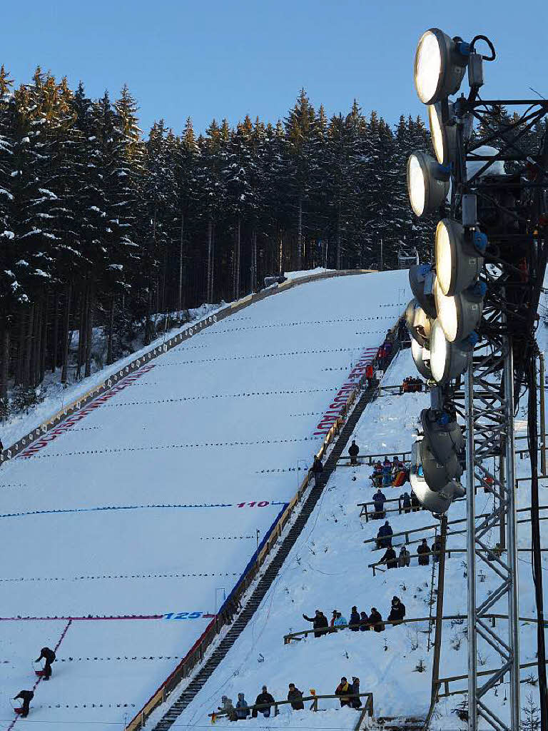 Eindrcke vom Skisprung Weltcup in Titisee-Neustadt