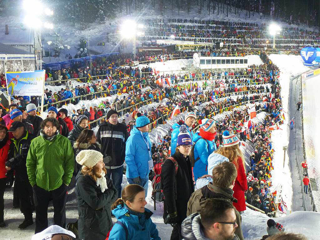Eindrcke vom Weltcup-Skispringen in Neustadt am 7. und 8. Februar