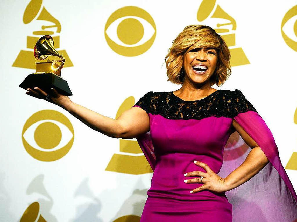 Auf der Grammy-Gala 2015 in Los Angeles glitzerten die Stars mit den goldenen Grammophonen um die Wette.