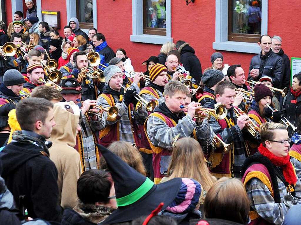 Der Umzug in Friesenheim