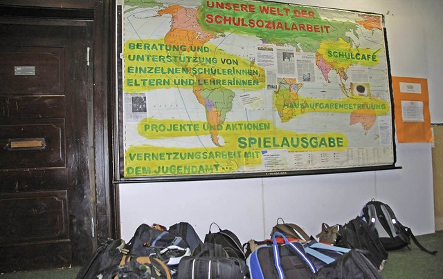 Unverzichtbar im Schulalltag: Ein Sch...den Markgrafenschulen in Emmendingen.   | Foto: Gerhard Walser