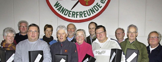 Jede Menge Auszeichnungen winterfester...Wollbacher Winterwanderung vornehmen.   | Foto: Walter Bronner