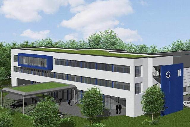 Sanitätshaus Schaub baut neue Zentrale im Gewerbegebiet Haid-Süd