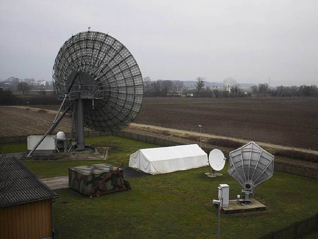 … verfolgt der Nachrichtendienst dort Satellitenkommunikation.