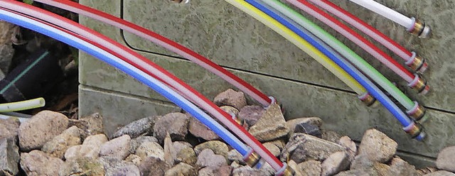 Glasfaserkabel ermglichen schnellere Internetverbindungen.  | Foto: Wilfried Dieckmann
