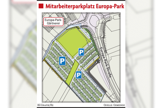 Europa-Park darf neuen Mitarbeiterparkplatz bauen