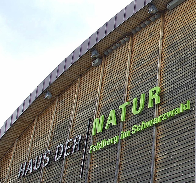 Immer mehr Besucher kommen in das Haus der Natur auf dem Feldberg.   | Foto: Sebastian Barthmes