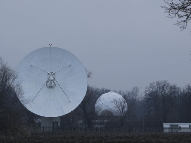 Hren, was gesprochen wird &#8211; Satellitenschsseln in Rheinhausen.  | Foto: Patrik Mller