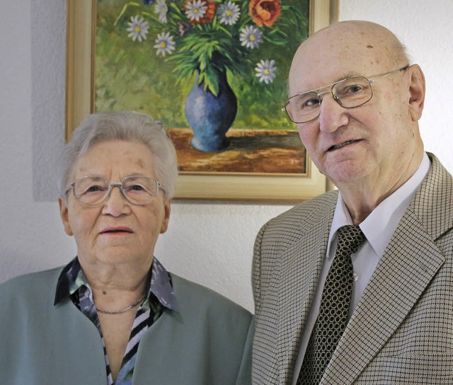 Gertrud und Josef Benz   | Foto: H. Spengler