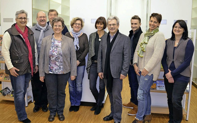 Der aktuelle Vorstand des Frderverein...ienzle, Henrike Hoes und Hedwig Weis.   | Foto: ZVG