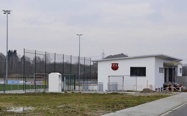 Das neue Sportheim der Spvgg 09 Buggingen/Seefelden ist fertig.   | Foto: umi