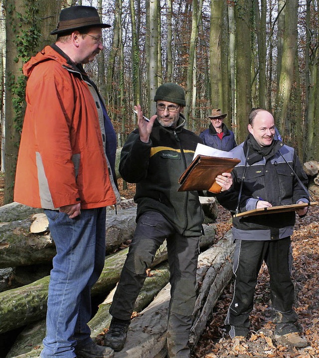 Gerhard Schwab bei der Arbeit in Welmlingen.  | Foto: Reinhard Cremer