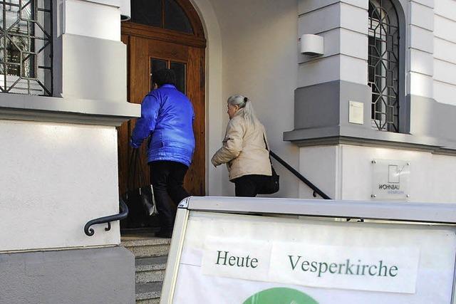 In der Vesperkirche luft es rund