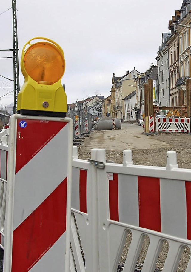 Straenplanung und -bau (hier die Belc...chbereichs Straen/Verkehr/Sicherheit.  | Foto: Archivfoto: Nikolaus Trenz