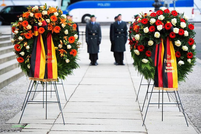 Staatsakt fr Richard von Weizscker in Berlin  | Foto: dpa