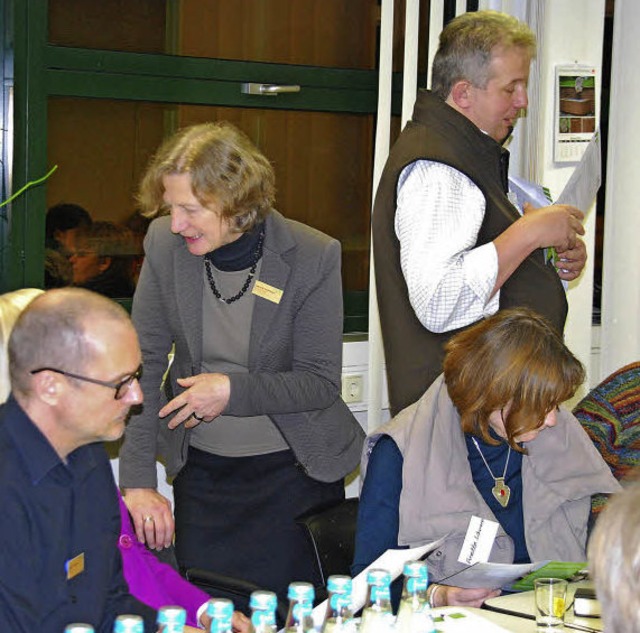 In den Workshops wurde eifrif diskutiert..  | Foto: Ralf Staub