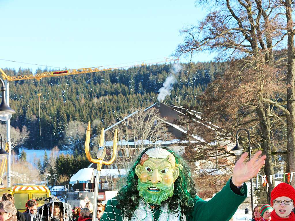 Der Seegeist feiert Fastnacht mit den Seerubern.