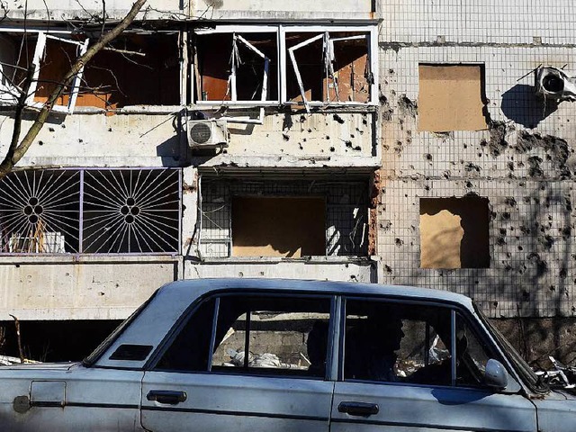 Zerstrung in Donezk  | Foto: AFP