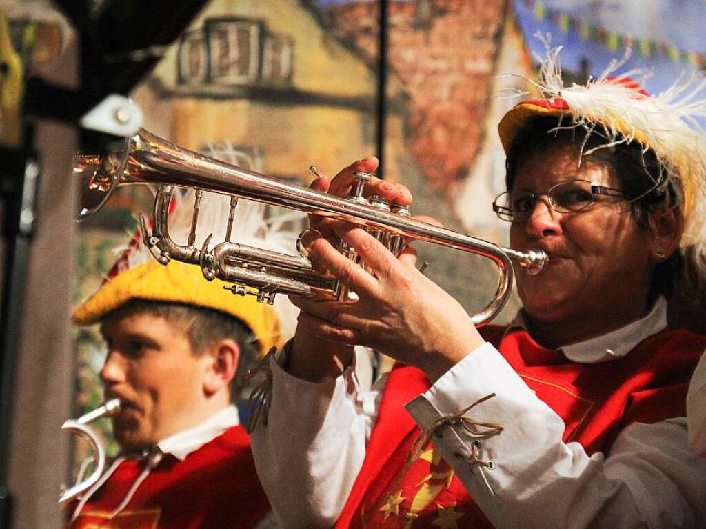 Den Zuschauern wurde beim Zunftabend in Staufen viel geboten.