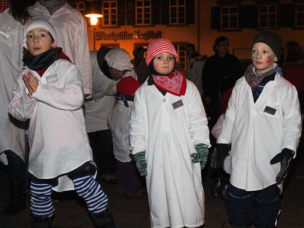 Bilder vom Glunki-Treiben in Schopfheim.