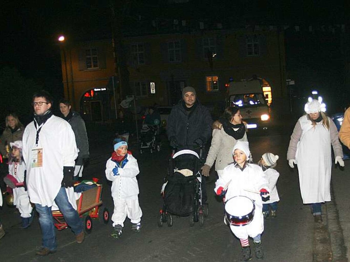 Bilder vom Glunki-Treiben in Maulburg.